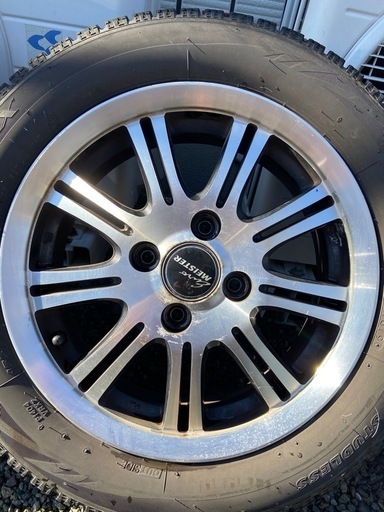 アルミホイール＋スタッドレスタイヤ（155/65R14）4本セット