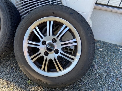 アルミホイール＋スタッドレスタイヤ（155/65R14）4本セット
