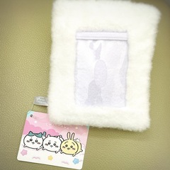 新品未使用 紙タグ付き ちいかわおふとんリールパスケース プライズ景品の画像