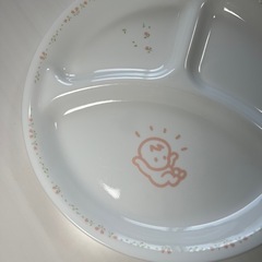 コレール社プレート ＆ 耐熱磁器マグカップの画像