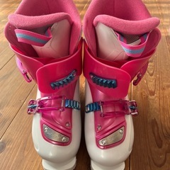 スキーセット　ジュニア　板117センチ　ブーツ22.0センチの画像