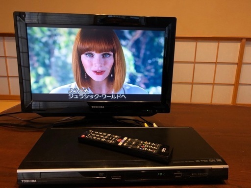 東芝REGZA 19A1 ＋東芝DVDプレーヤーSD2010KA