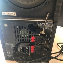 【年代物】pioneer サラウンドシステムの画像