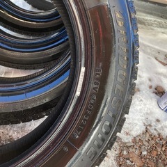 ブリヂストン　ブリザック　VRX スタッドレスタイヤ　155/65 R14の画像