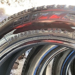 ブリヂストン　ブリザック　VRX スタッドレスタイヤ　155/65 R14の画像