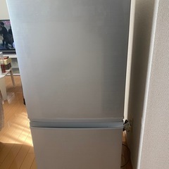 SHARP両開き変更可能　一人暮らし用冷蔵庫