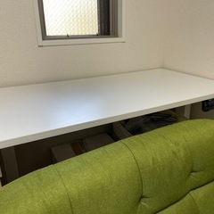FLEXISPOT 手動式 昇降デスク（脚ホワイト＋天板ホワイト）