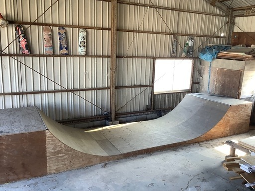 スケートボード用ランプ合板製