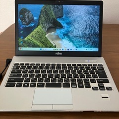 値下げしました。富士通ノートパソコン　Windows11 Ｃｏｒ...