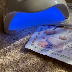 ネイルアートセット　UVライト
の画像