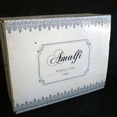 ☆長期保管品 アマルフィ－グラス 5点セット ロックグラス オールドファッションドグラス Amalfi 日本製 札幌 北20条店の画像