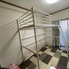 【成約済み】IKEA ロフトベッドの画像