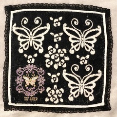 未使用 ANNA SUI ハンカチ ハンドタオル ミニタオル アナスイの画像