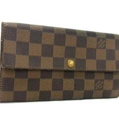 LOUIS VUITTON N61734 ダミエ　長財布 ウォレット