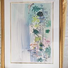 ラウル・デュフィ　絵画

額縁付　