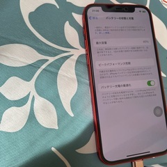 iPhone12本体　赤　128G