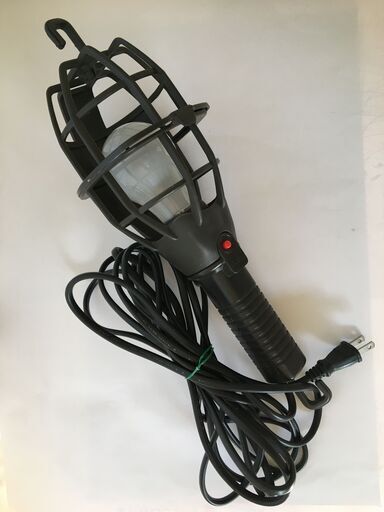ハンドランプ  作業灯 投光器 ランタン　耐震用タフランプ 耐震電球100W  コード式 吊り下げ式 網型ランプガード