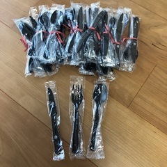 スプーン　フォーク　ナイフ　3本セット
の画像