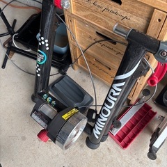 話の早い方半額　ミノウラ　ロードバイク自転車用三本ローラーセットの画像