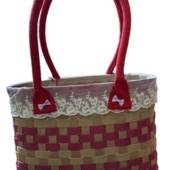 クラフトペーパーバッグ ハンドメイドbagの画像