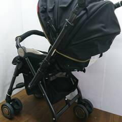  Aprica ベビーカー SORARIA ミッドナイトブラック 品番 92764の画像