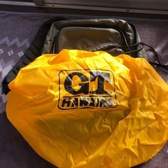 リュックサックと小物入れの画像