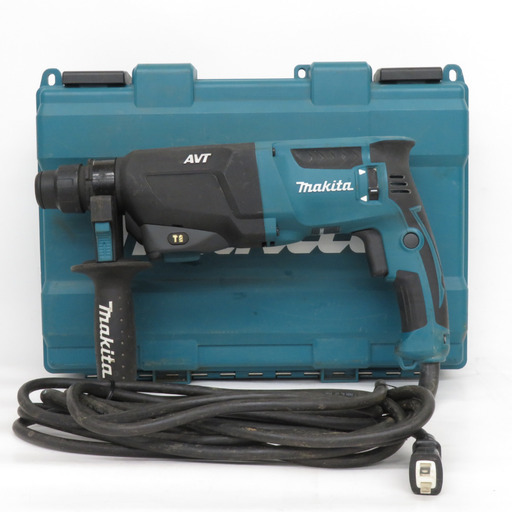 makita マキタ 100V 26mm ハンマドリル SDSプラス コンクリート26mm 鉄工13mm 木工32mm ケース付 HR2601F 中古 【工具専門店 テイクハンズ金沢野々市店】