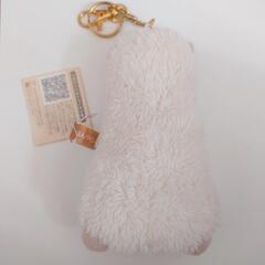 アルパカぬいぐるみキーホルダーの画像