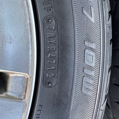 トヨタ純正ホイールタイヤセット
の画像