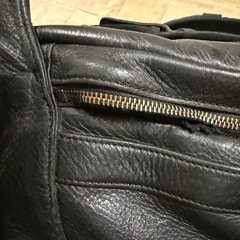 【要修理】dunhil ダンヒル レザーリュック 黒の画像