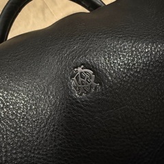 【要修理】dunhil ダンヒル レザーリュック 黒の画像