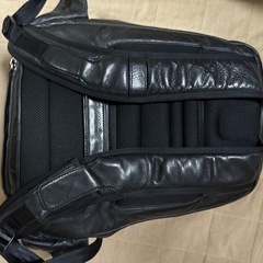 【要修理】dunhil ダンヒル レザーリュック 黒の画像