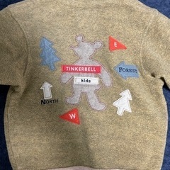 31.　ティンカーベル　上着　80サイズの画像