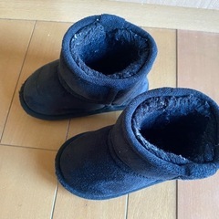 子供靴　ムートン　13cmの画像