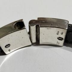 グッチ GUCCI  バングル  ロゴ プレート レザー ブレスレットの画像