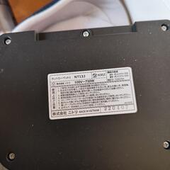 譲り先決まりました。ニトリ ホットカーペット3畳
