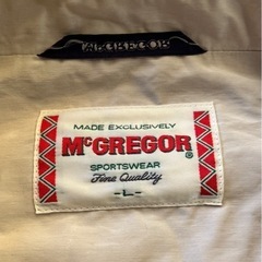 ヴィンテージMcGREGORブルゾン　ベージュLメンズの画像