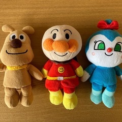 アンパンマン  プリちぃビーンズ 3体セットの画像