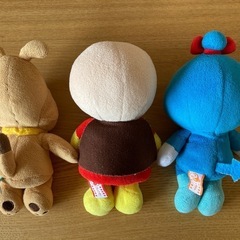 アンパンマン  プリちぃビーンズ 3体セットの画像