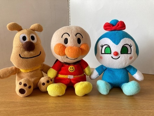 アンパンマン  プリちぃビーンズ 3体セット