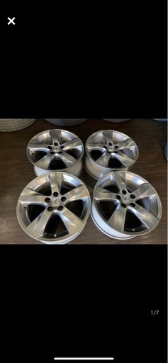 レクサス　IS250C 純正ホイール　タイヤ付き　18インチ