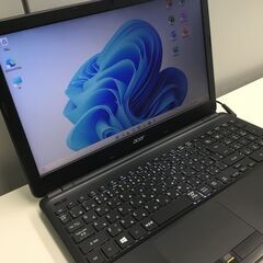 【超美品】acer ノートパソコン 「高速SSD」コア5搭載「Win11・Office2021」管理No6の画像