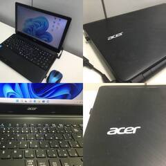 【超美品】acer ノートパソコン 「高速SSD」コア5搭載「Win11・Office2021」管理No6の画像