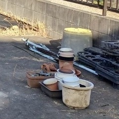 植木鉢（素焼き、プラスチック
）の画像