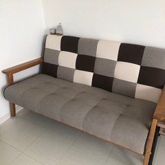 ソファー☕️カフェモカ柄 2人〜３人まで
