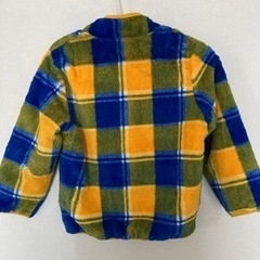 130 アウター　黄×青の画像