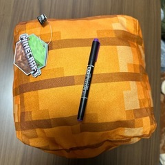 マインクラフト　ブロックぬいぐるみ