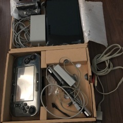 WiiU ゲーム　コントローラー等色々セットの画像