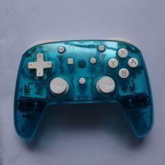 家庭用ゲーム機　コントローラー　スケルトンデザイン　ジャンク品