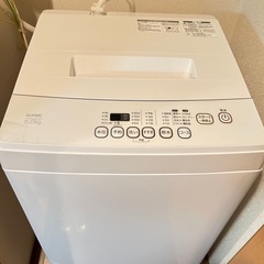 洗濯機 5kg ホワイト 白 美品 白金高輪   明治学院大学前の画像